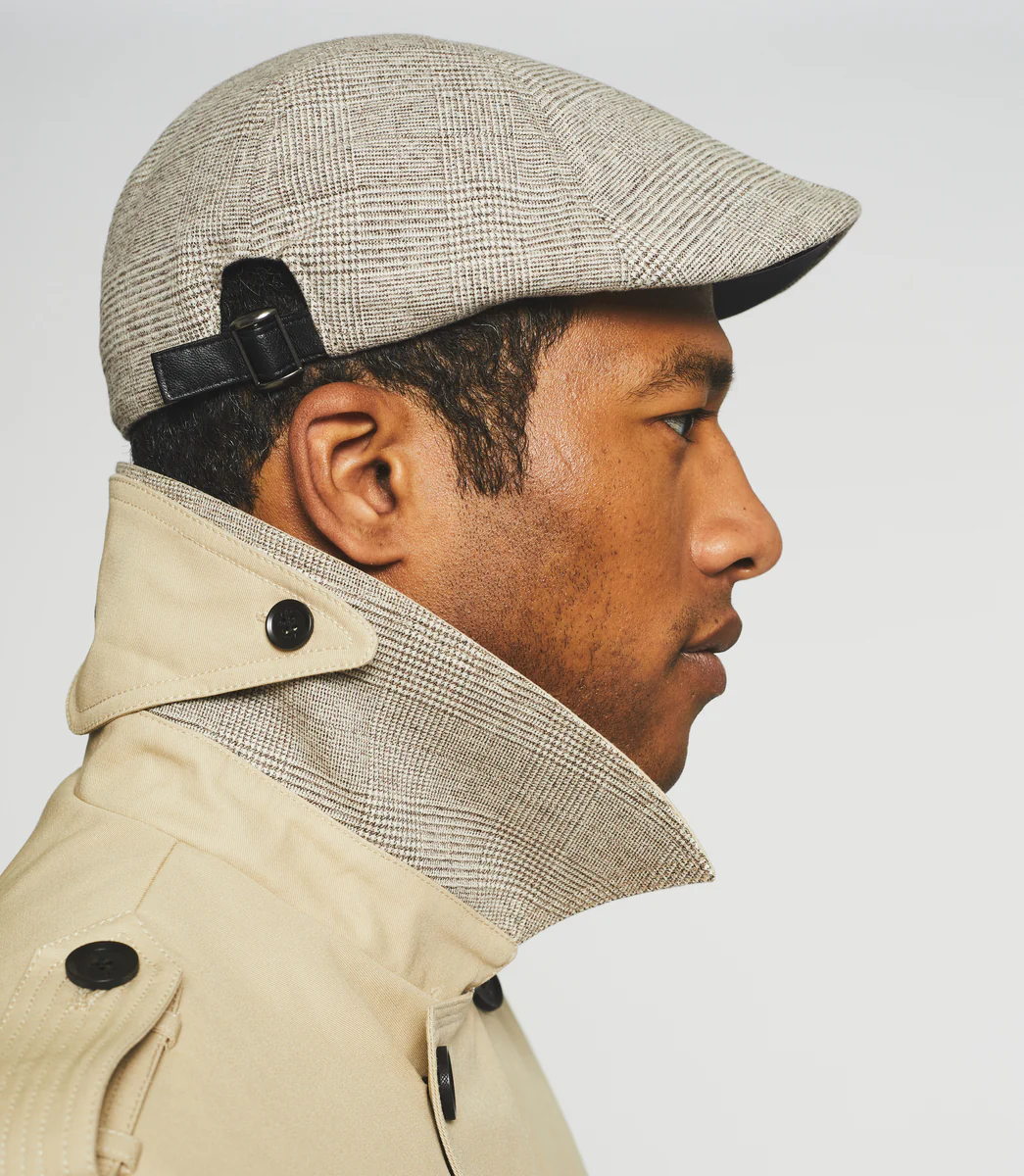 Casquette béret beige YUNI