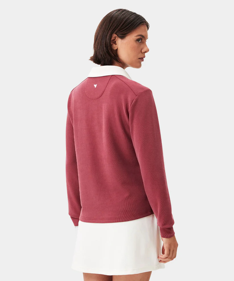 Macade Longsleeve Shirt Womens Richie Ruby Red