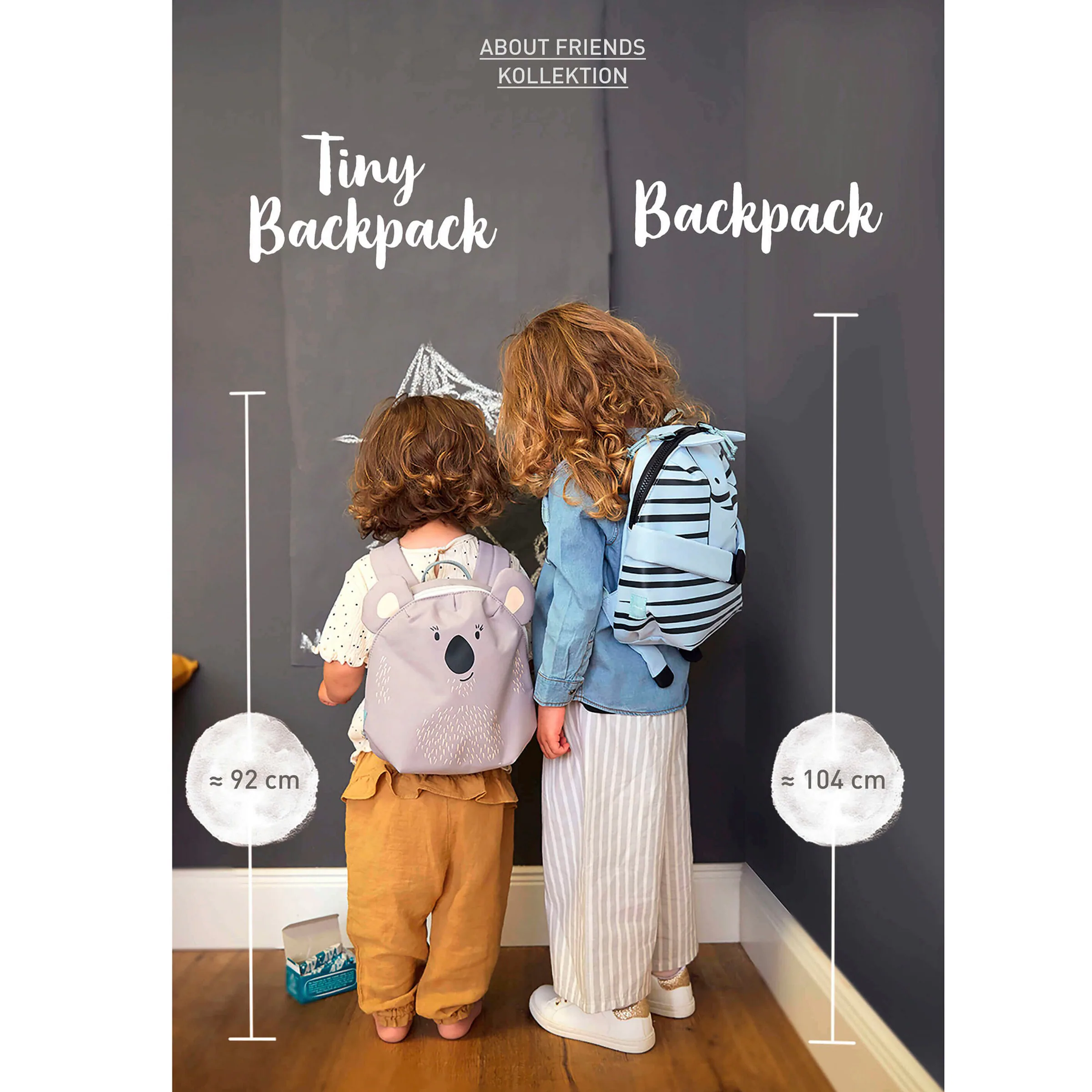 Lässig Kindergartenrucksack Tiny Backpack About Friends Fuchs rotbraun