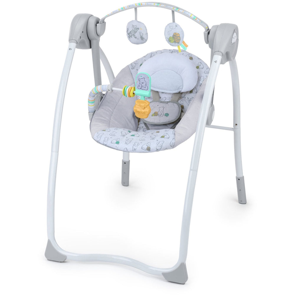 Køb Bright Starts Winnie The Pooh Classic Pals™ Milestone Gynge Skråstol