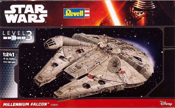 Revell - Star Wars - Millennium Falcon Inkl. Maling - 1:241 - 63600