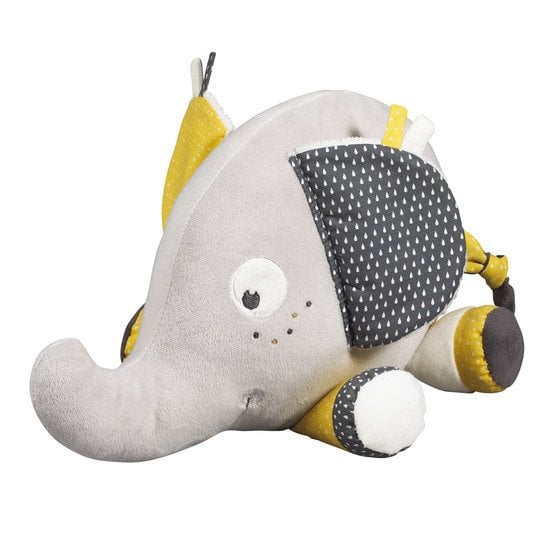 Babyfan doudou   Gris        de               Sauthon Baby's Sweet Home