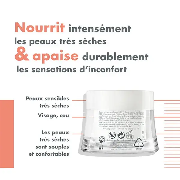 Creme Nutritivo Revitalizante Rico Avène 50ml