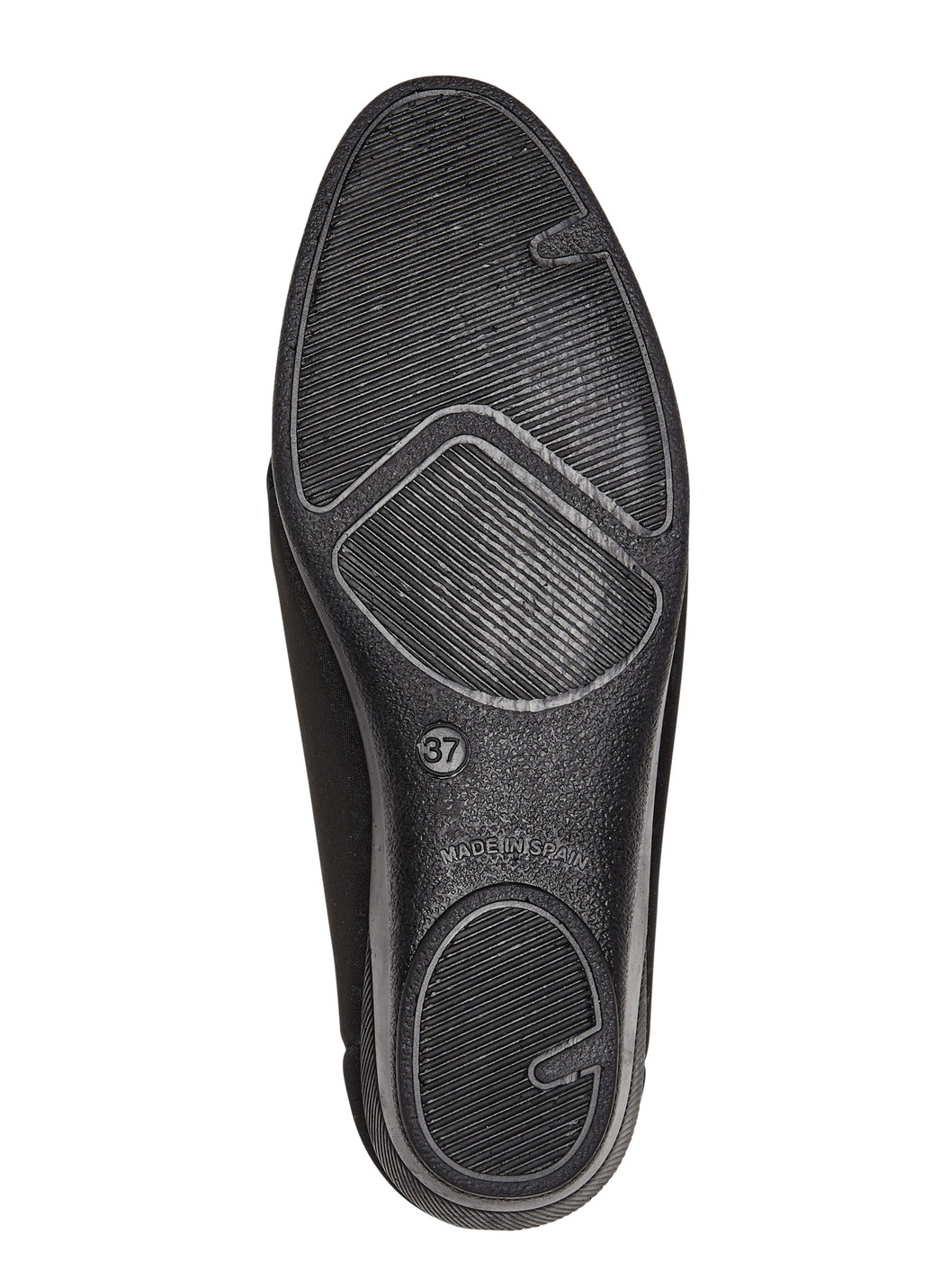 Slipper aus elastischem Textilmaterial