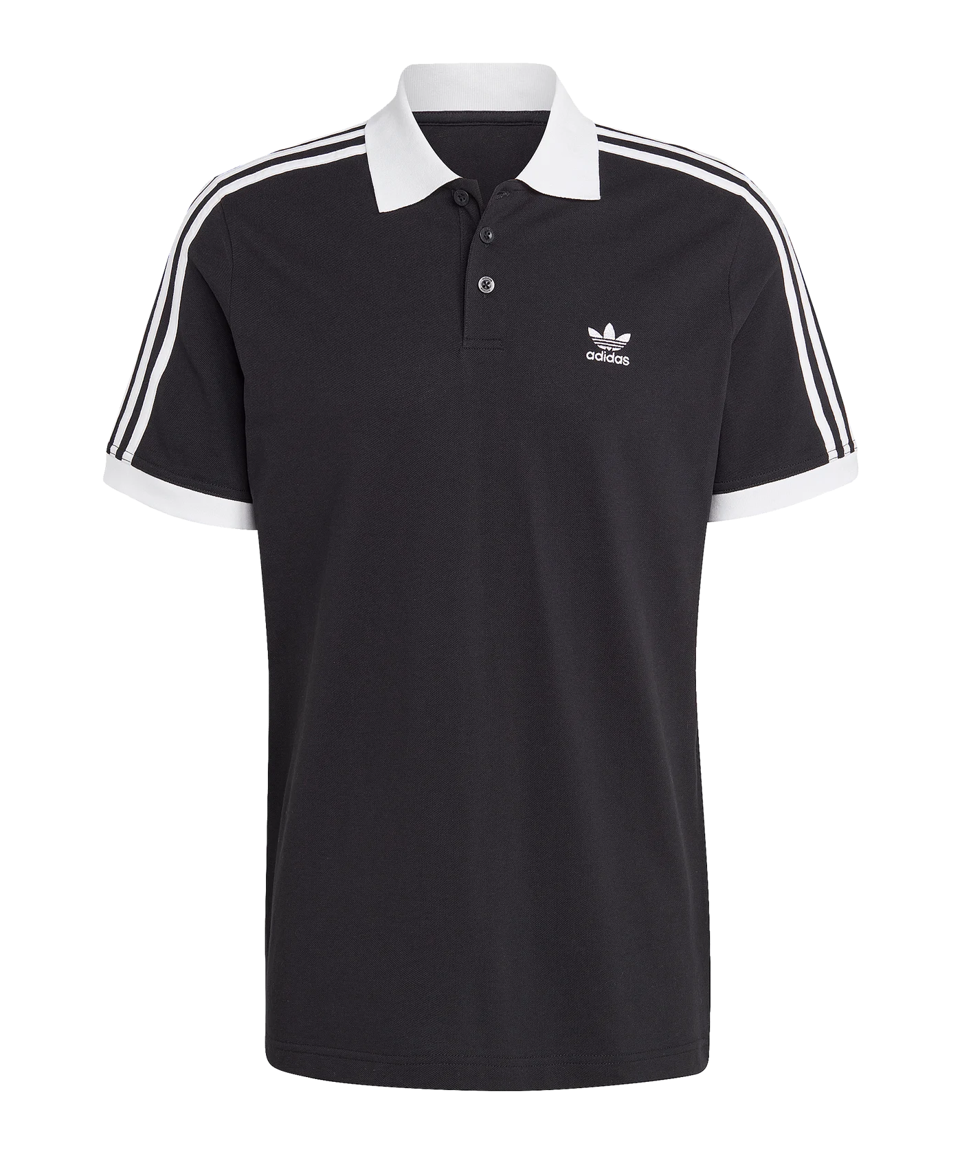 adidas Originals 3S Poloshirt Schwarz