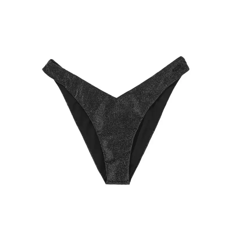 Bikini bottom MYSTIC Bruna Black / Glitter