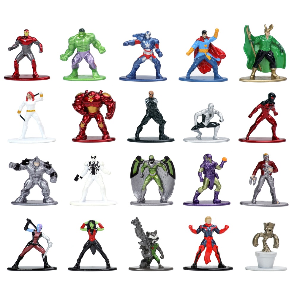 Nano Marvel Die-Cast 20er Figurenpackung