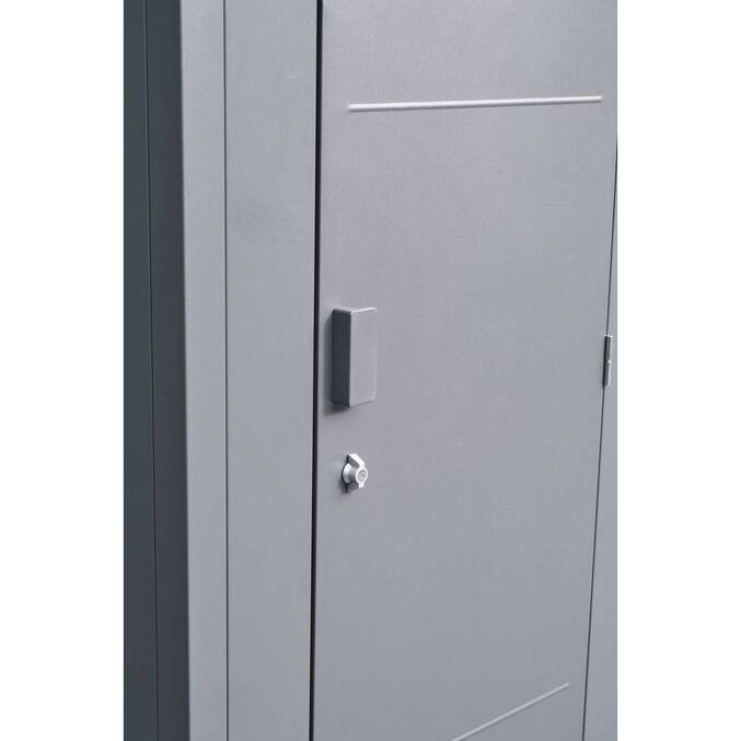 Armoire de jardin FORGIA Graphite