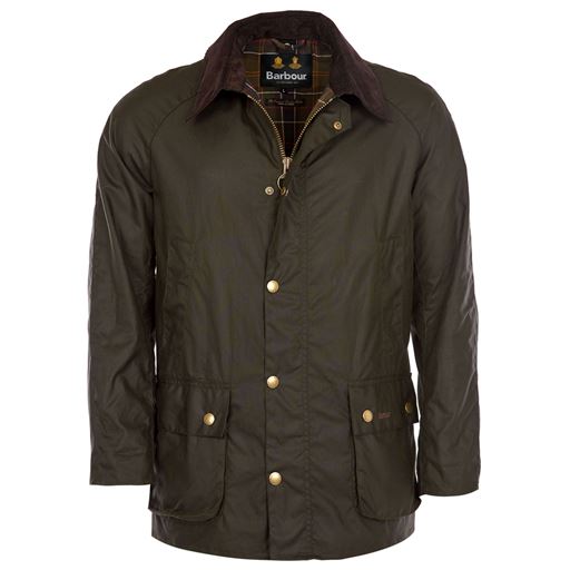 Barbour Ashby Wax Jakke, Olive, XL