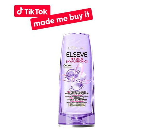 Elsève Elseve Hydra Hyaluronic 72H Feuchtigkeits-Umhüllende Spülung