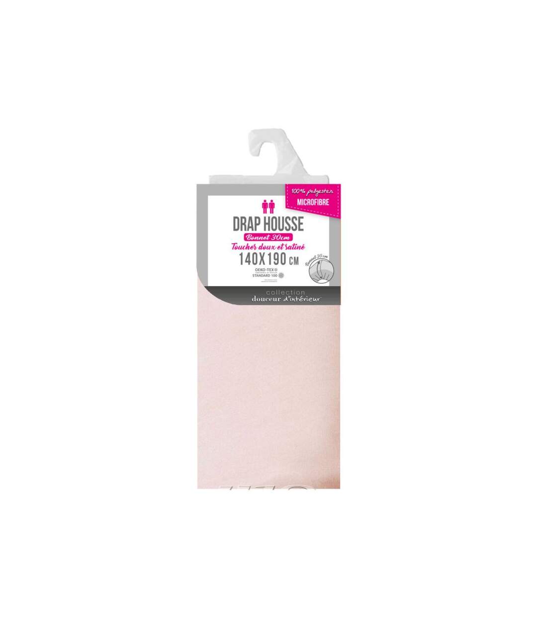 Drap Housse Oscar 140x190cm Nude