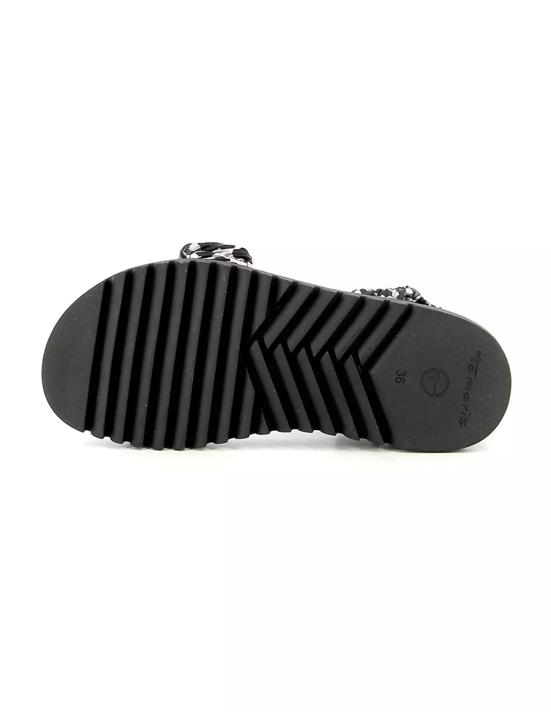 TAMARIS 28216 - Sandales & nu-pieds Blackleopard