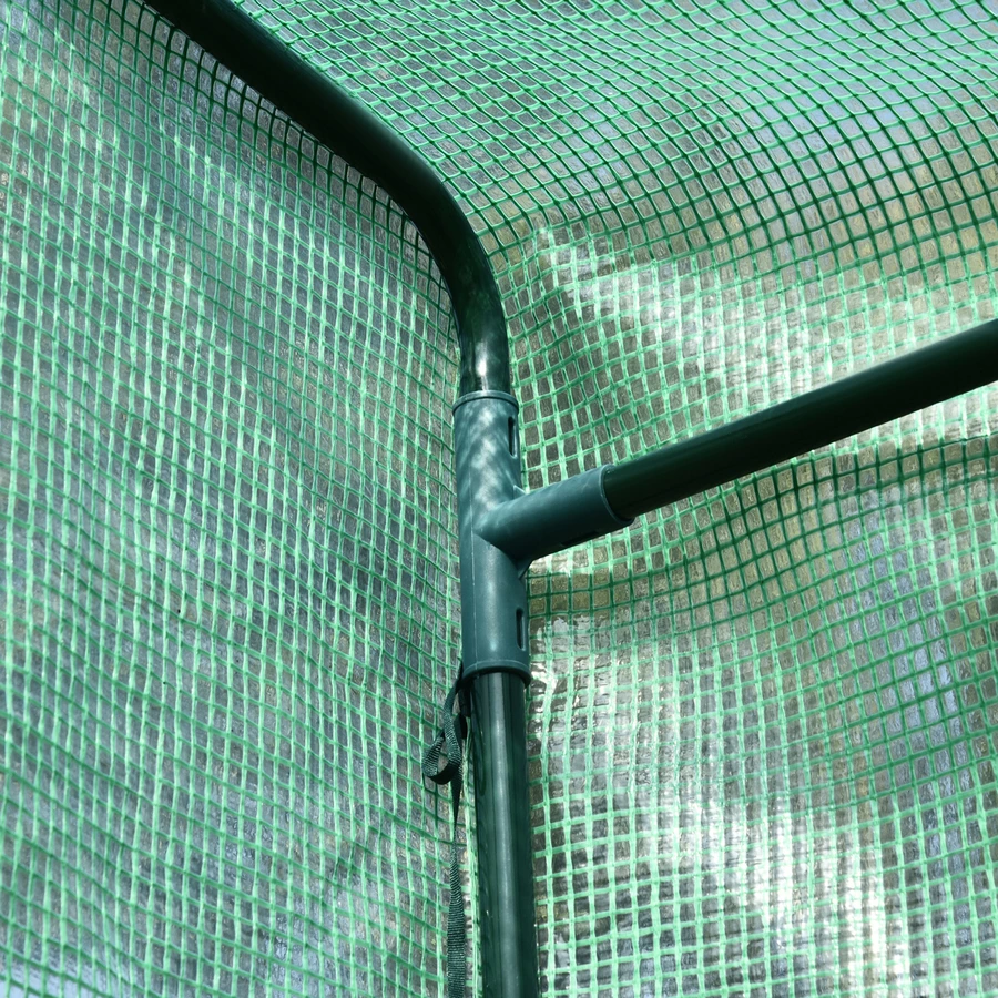 Outsunny Faltpavillon mit Stahlrohre grün
