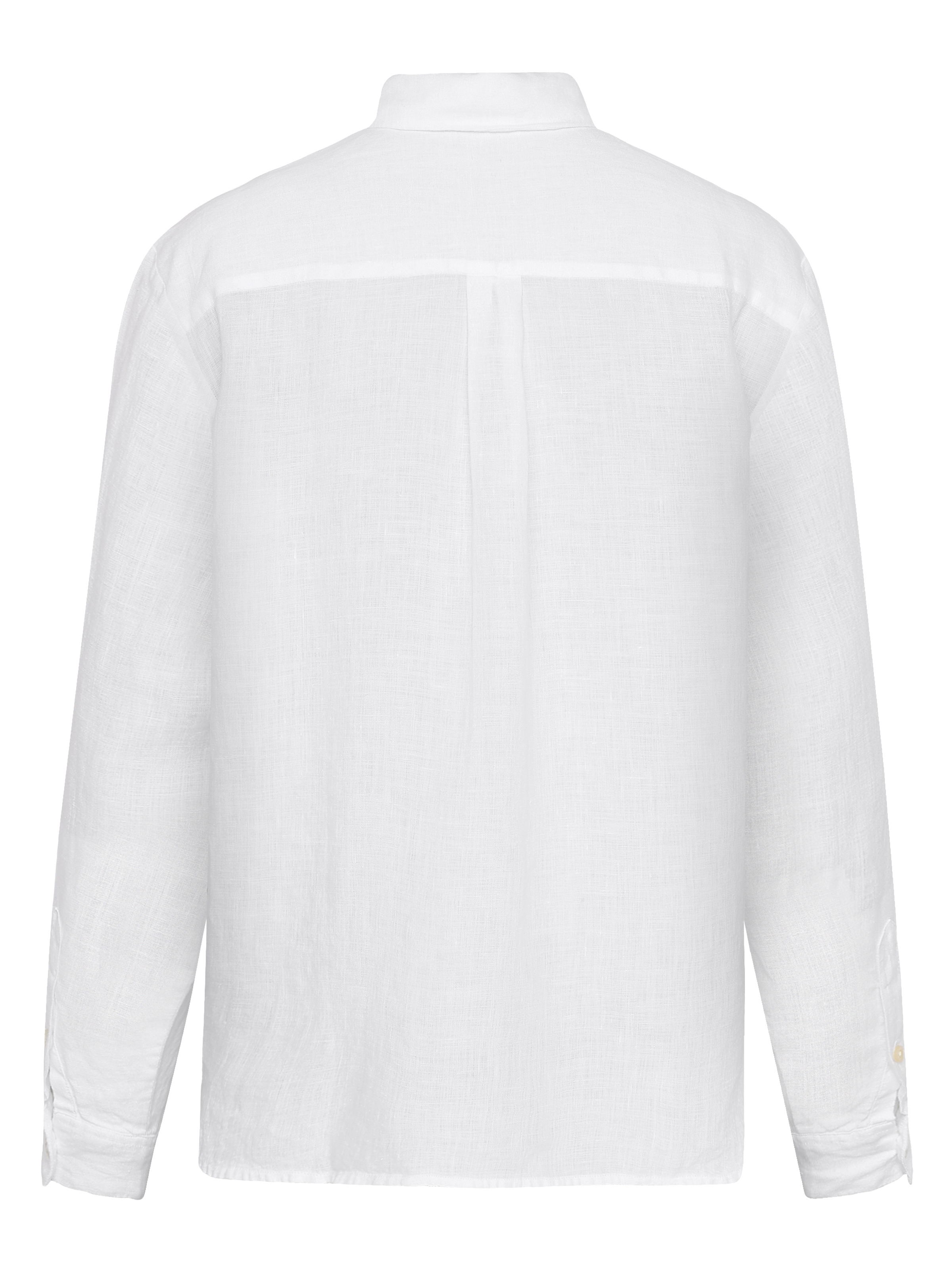 Loose Linen Long Sleeved Shirt W