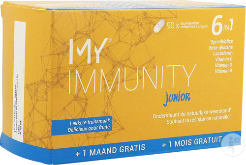 My Immunity Junior Résistance Naturelle 90 Comprimés À Croquer