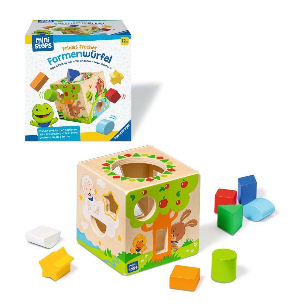 Ravensburger Spiel ministeps: Fridas frecher Formenwürfel