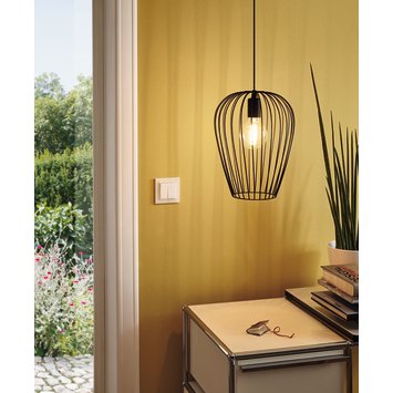Eglo hanglamp Newtown zwart Ø27,5 cm