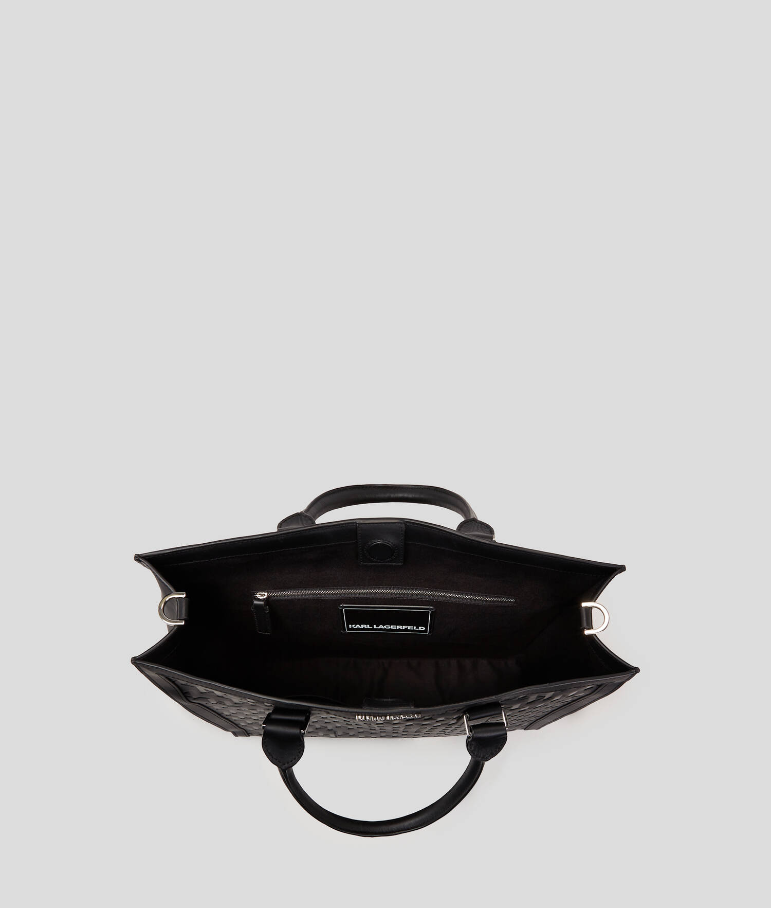 SAC CABAS K/LOOM EN CUIR