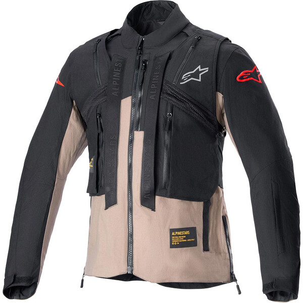 Alpinestars - Veste Techdura Noir / Beige