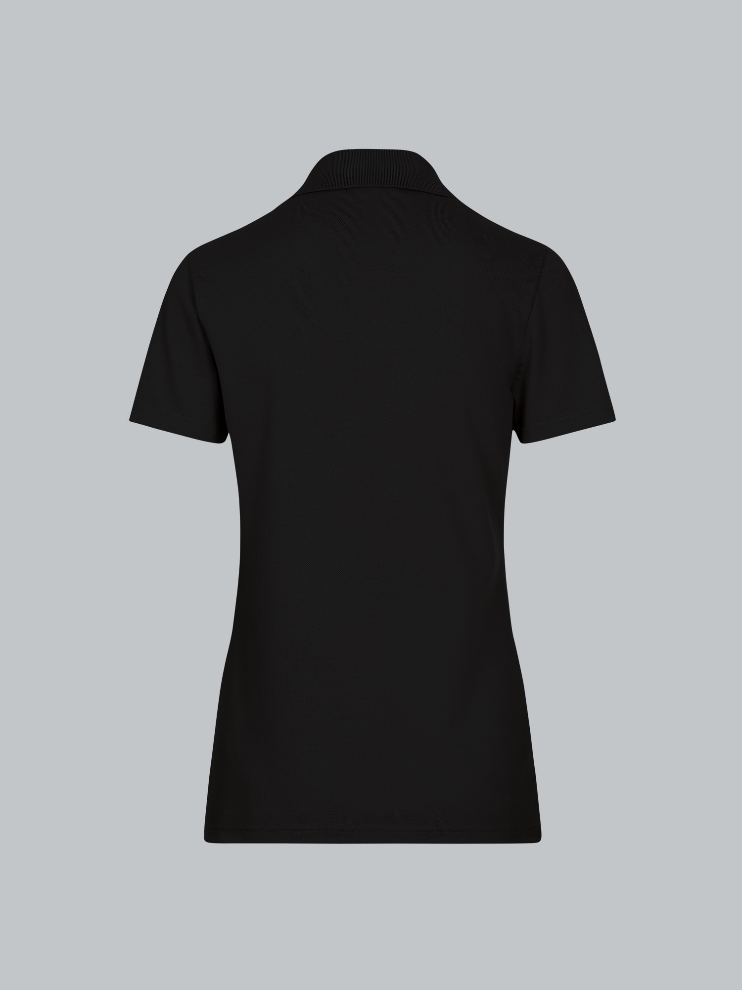 Poloshirt Slim Fit Schwarz