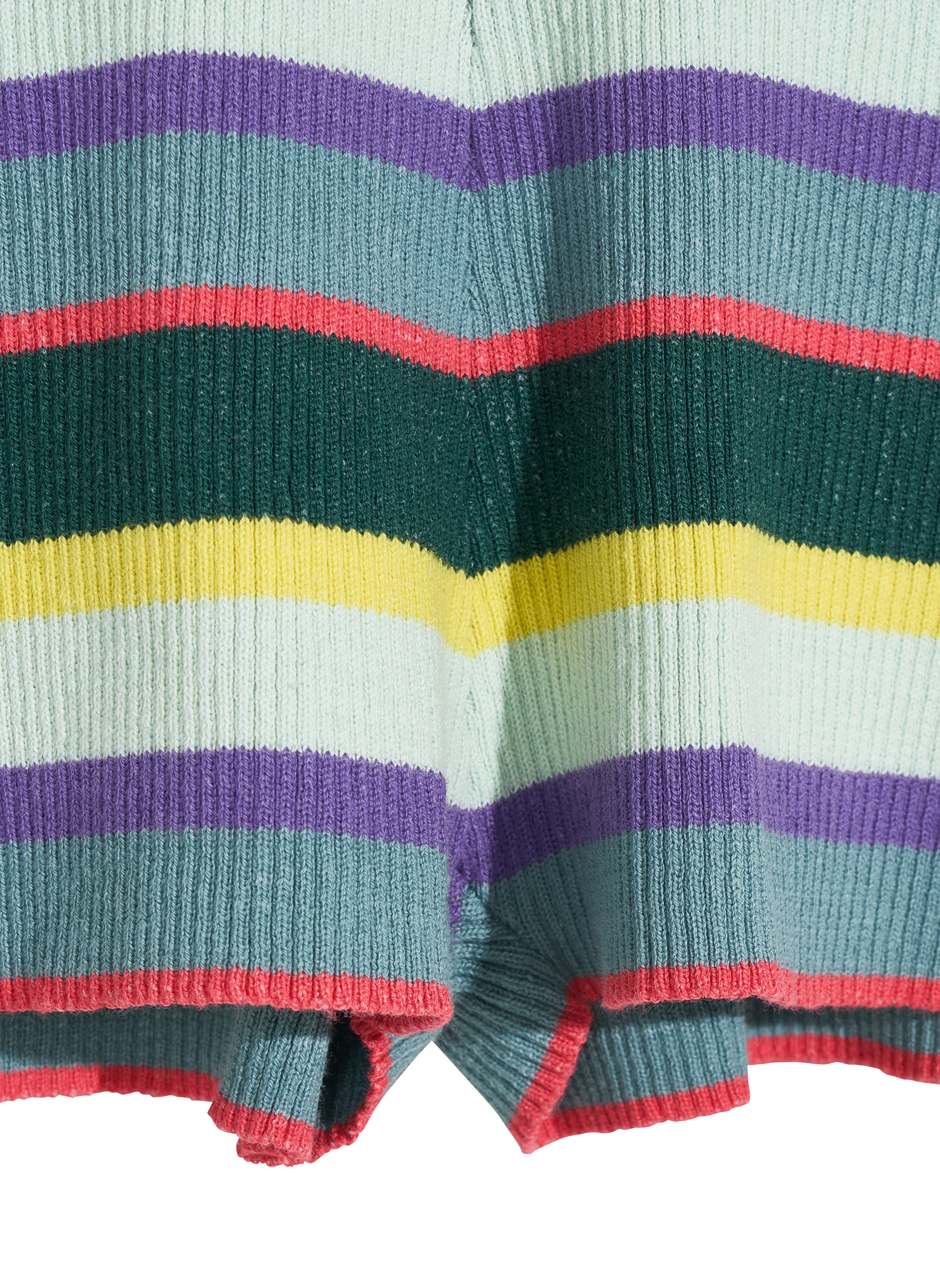 GEMIN - Short tricoté en coton mélangé| Bleu
