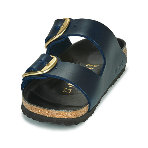 Birkenstock - ARIZONA BIG BUCKLE LEATHER - Bleu Marine
