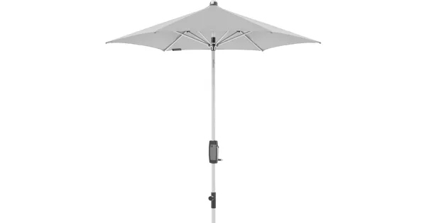 Sonnenschirm Knirps 206 cm hellgrau