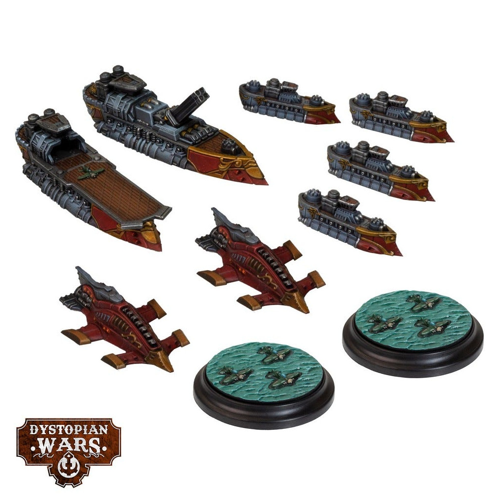Dystopian Wars: British Crown Support Squadrons