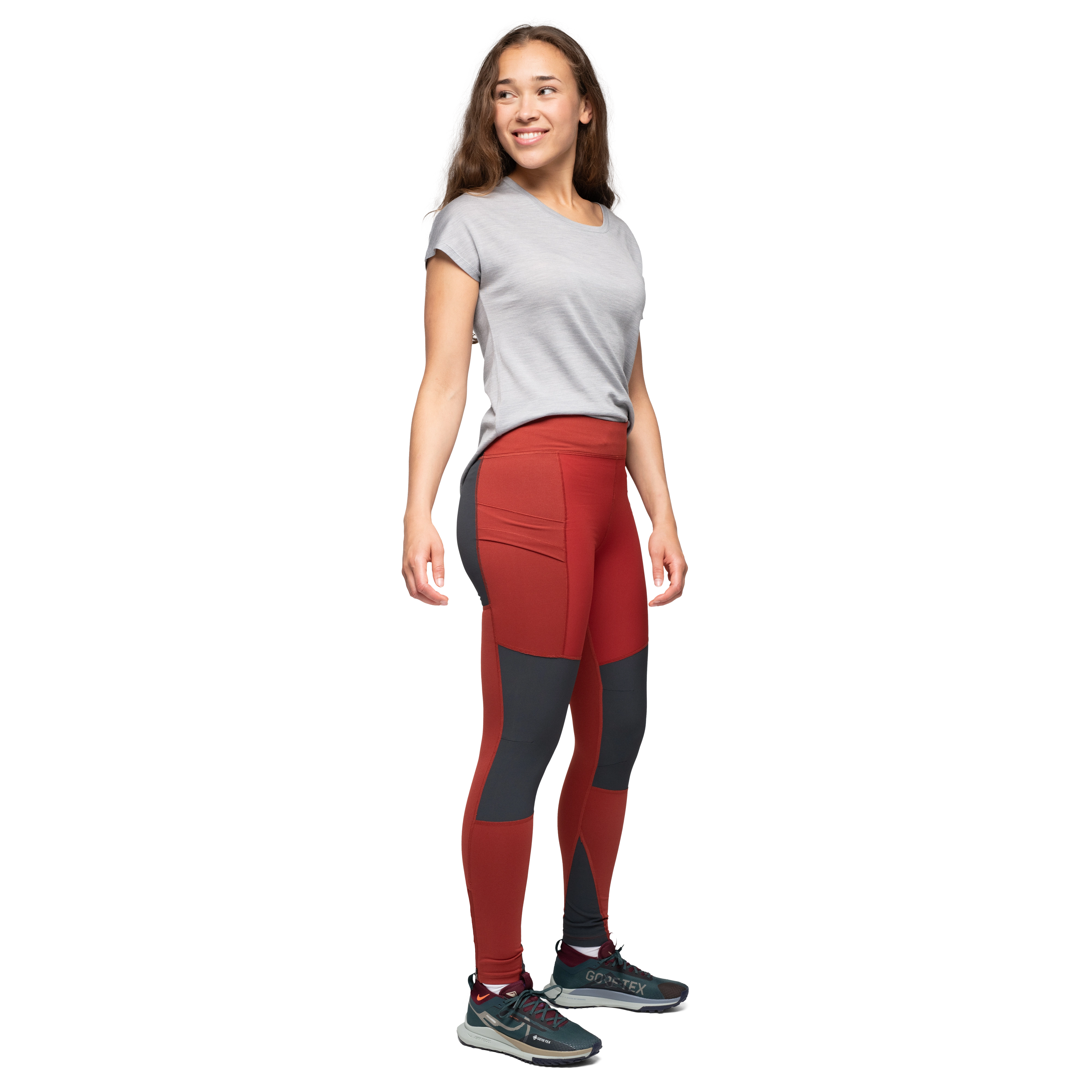 Fløyen Outdoor Tights Women Chianti Red