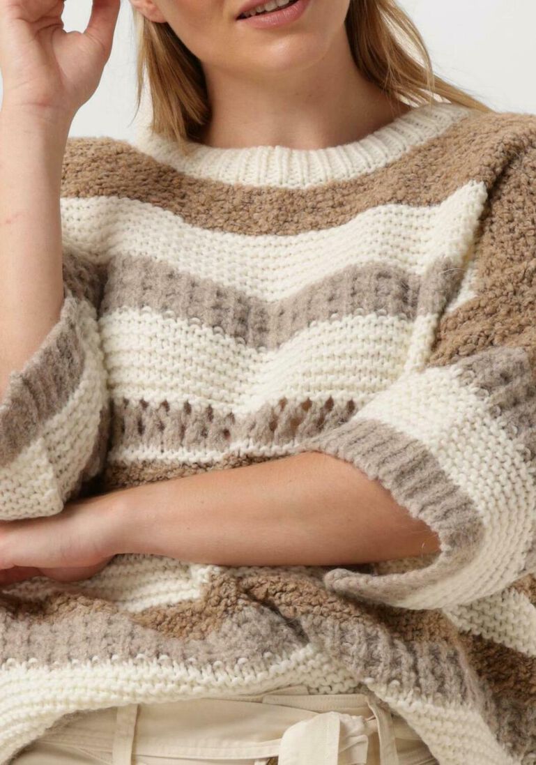 SUMMUM multi summum trui boxy sweater multi yarn mix knit