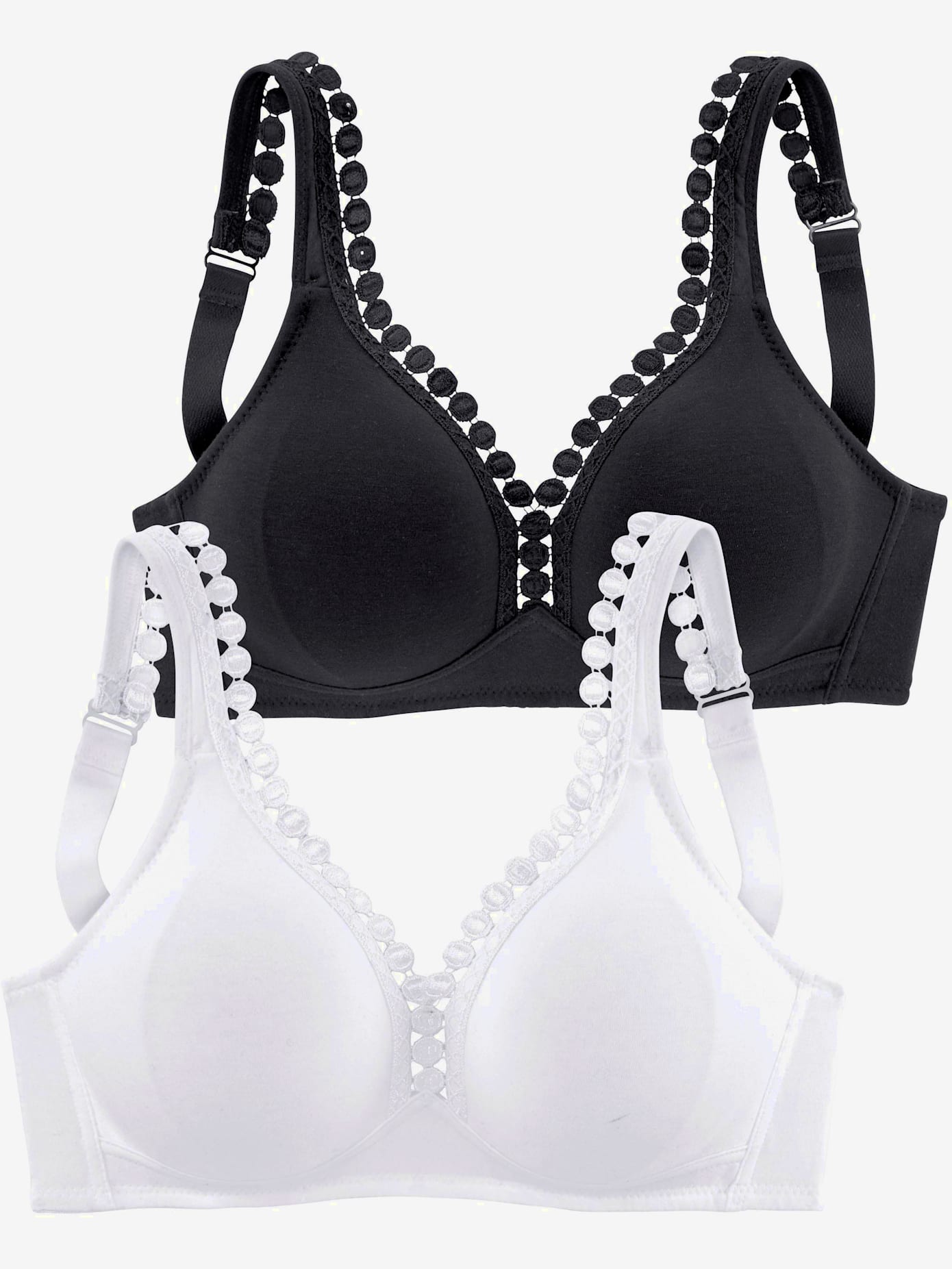 Soutien-gorge sans armatures en coton doux