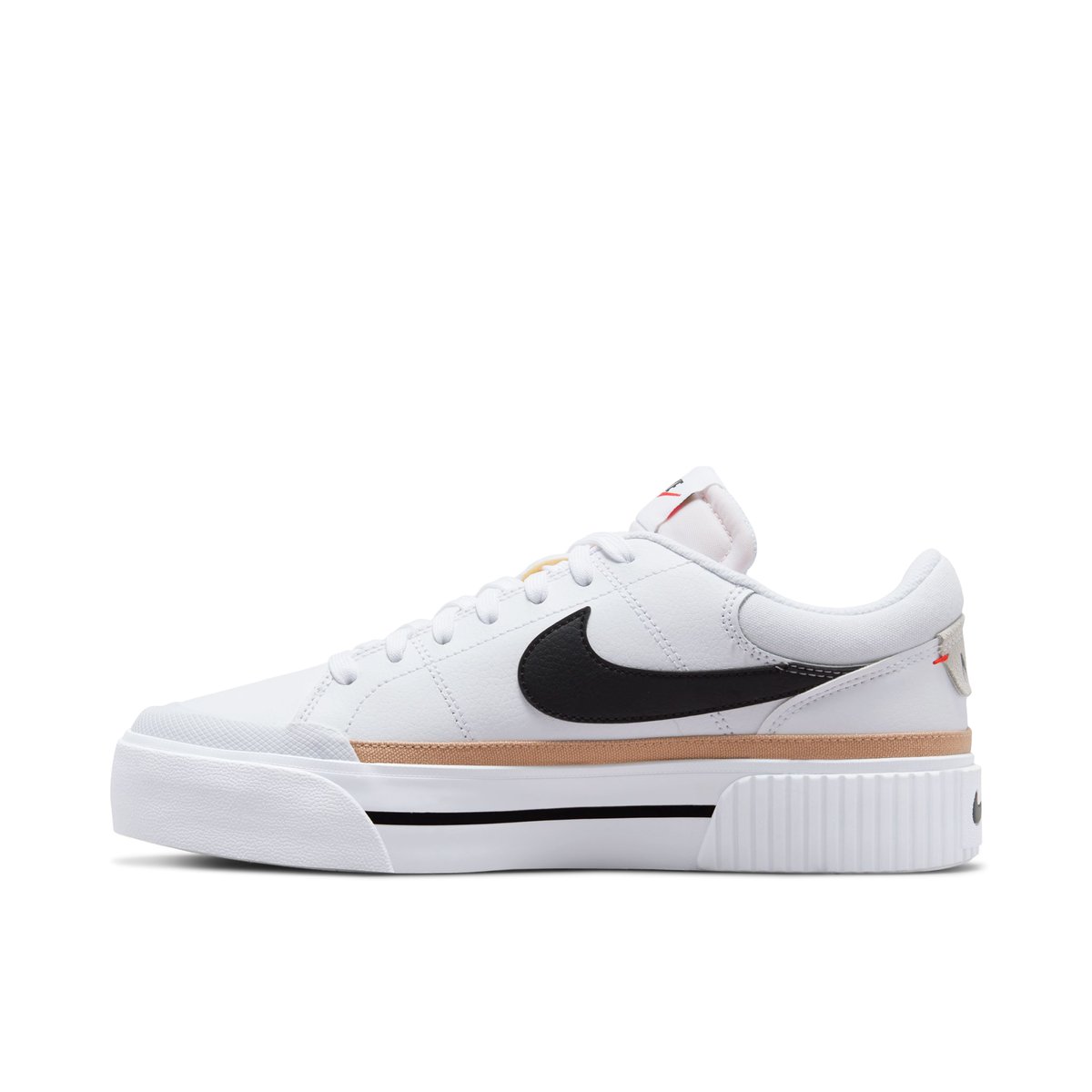 NIKE-Crtleg_lift-Baskets - Talon plat - Autre Blanc