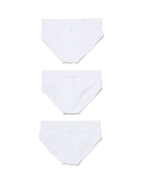 3 slips homme blanc