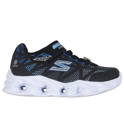 Skechers Schuhe m. Light - Vortex 2.0 - Black/Blue
