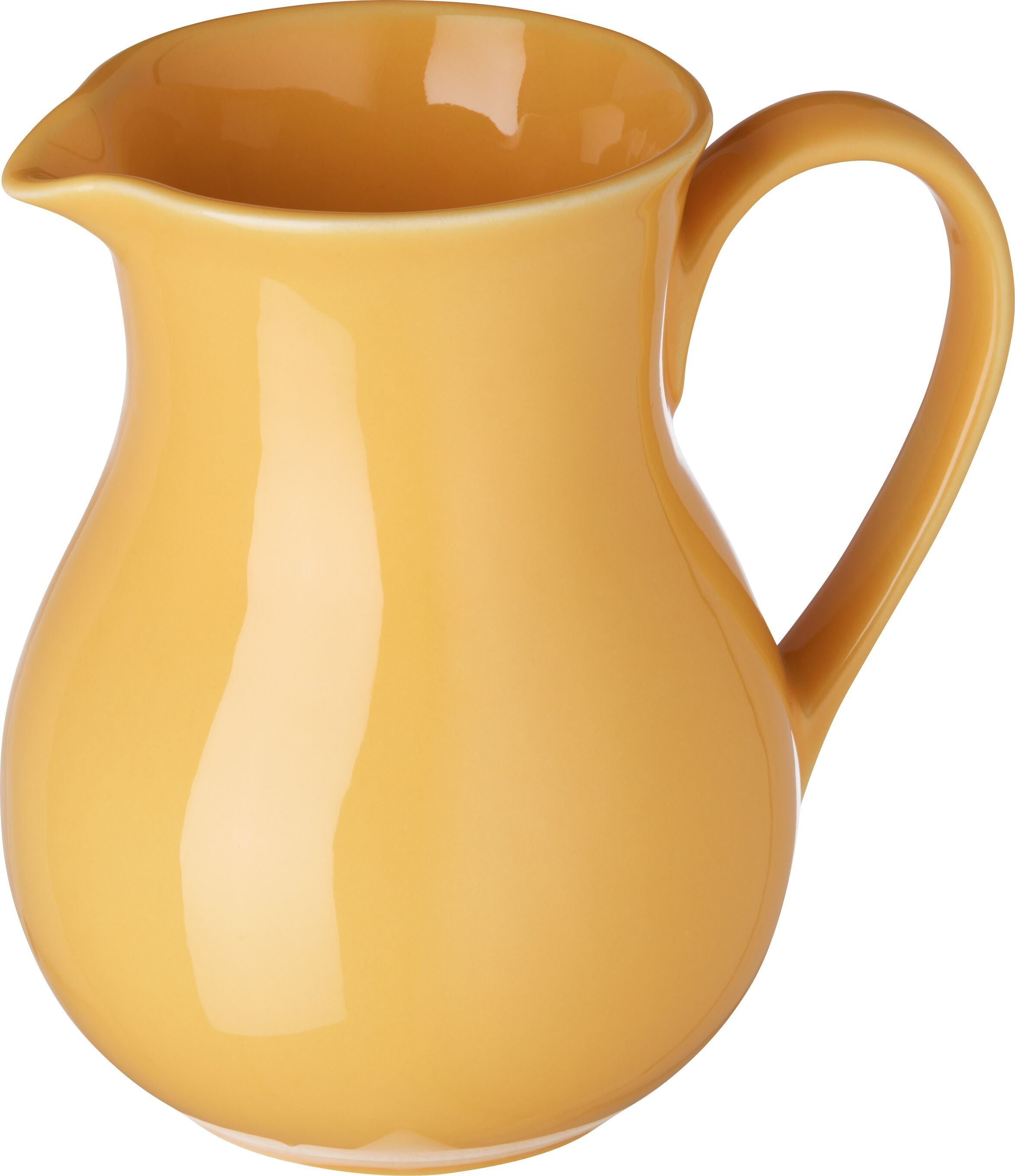 SE-ZIGERLI KRUG STEINZEUG 1.5L GELB - Gelb / B: 19.0 cm x T: 14.0 cm x H: 20.0 cm