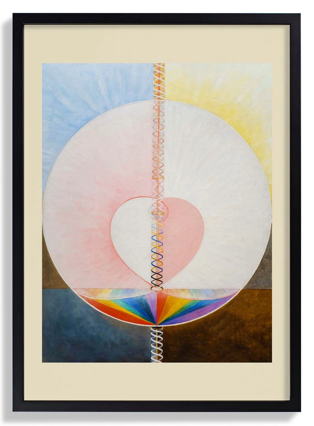 Die Taube von Hilma Af Klint