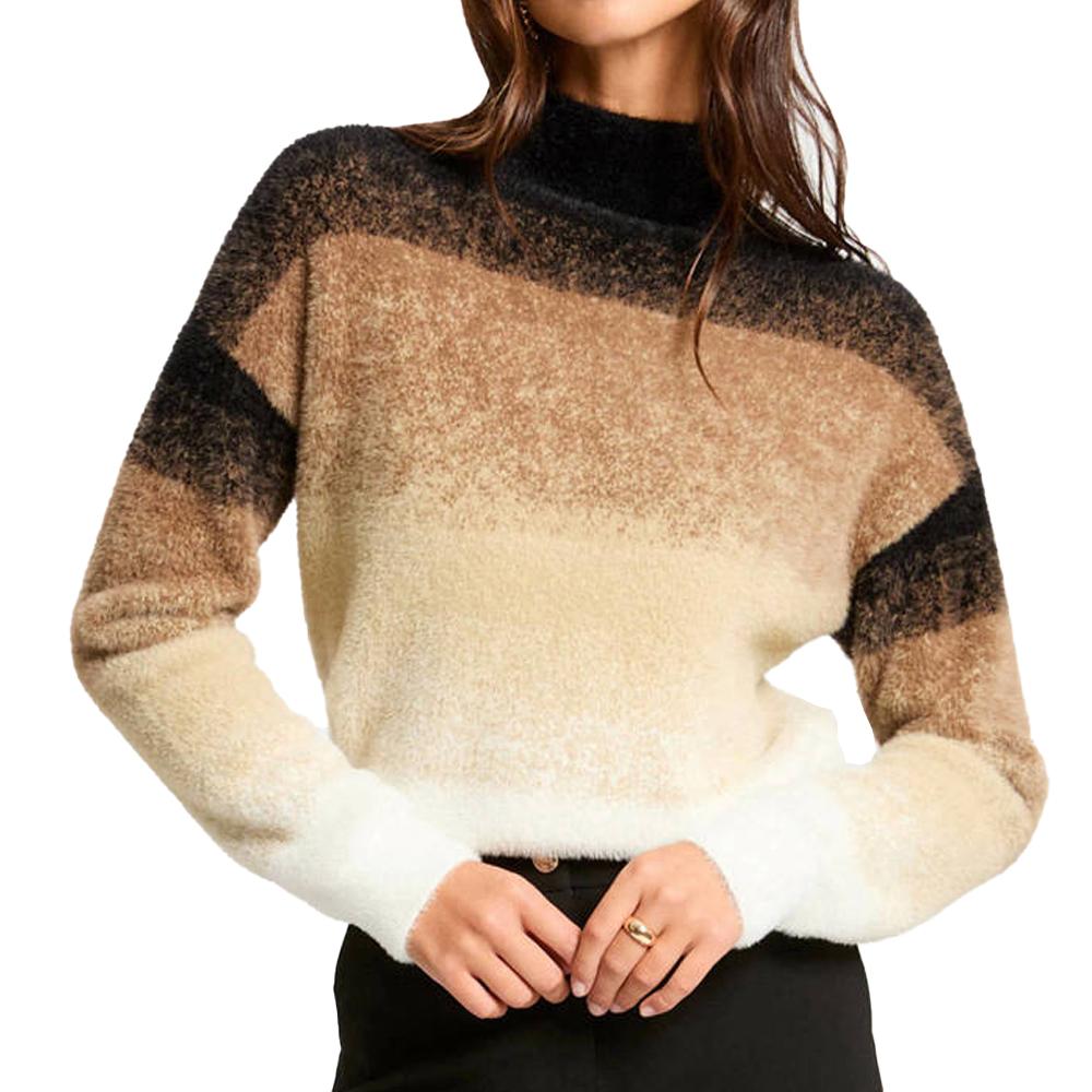 Morgan Pull Marron Femme Morgan MDYE