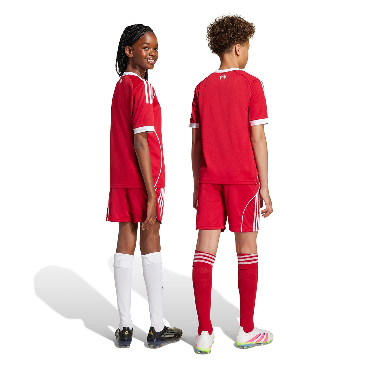 Calções adidas Liverpool FC Primeiro Equipamento 2025-2026 Criança