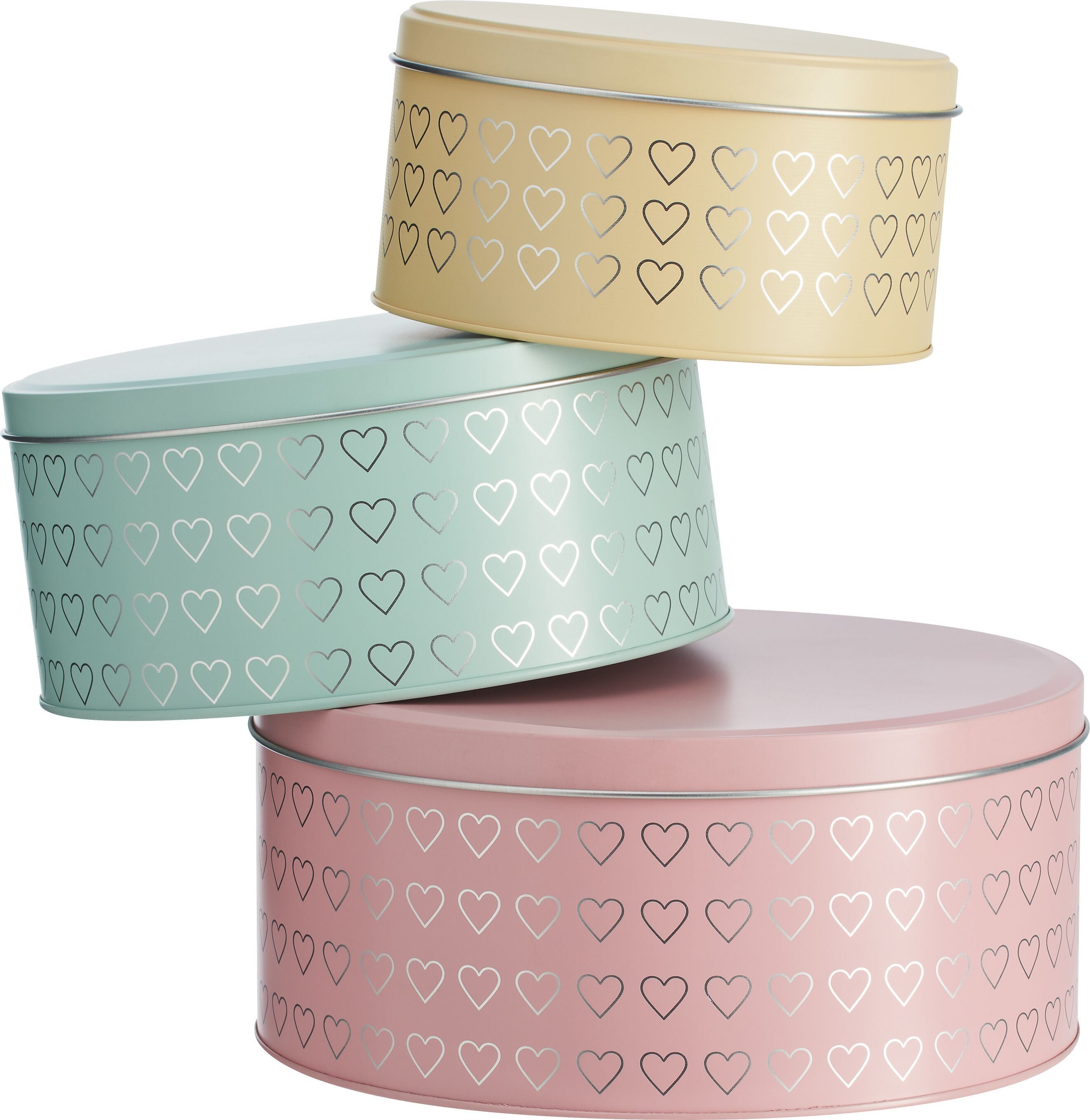 SE-ZIGERLI GEBAECKDOSEN 3ER-SET - Multicolor