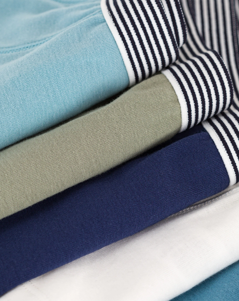 Boxershorts UNI COTTON 5er-Pack in blau
