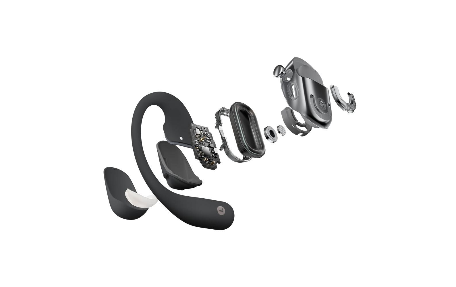 Wireless In-Ear-Kopfhörer OpenFit 2 Schwarz<br>Kabellose Open-Ear-Kopfhörer