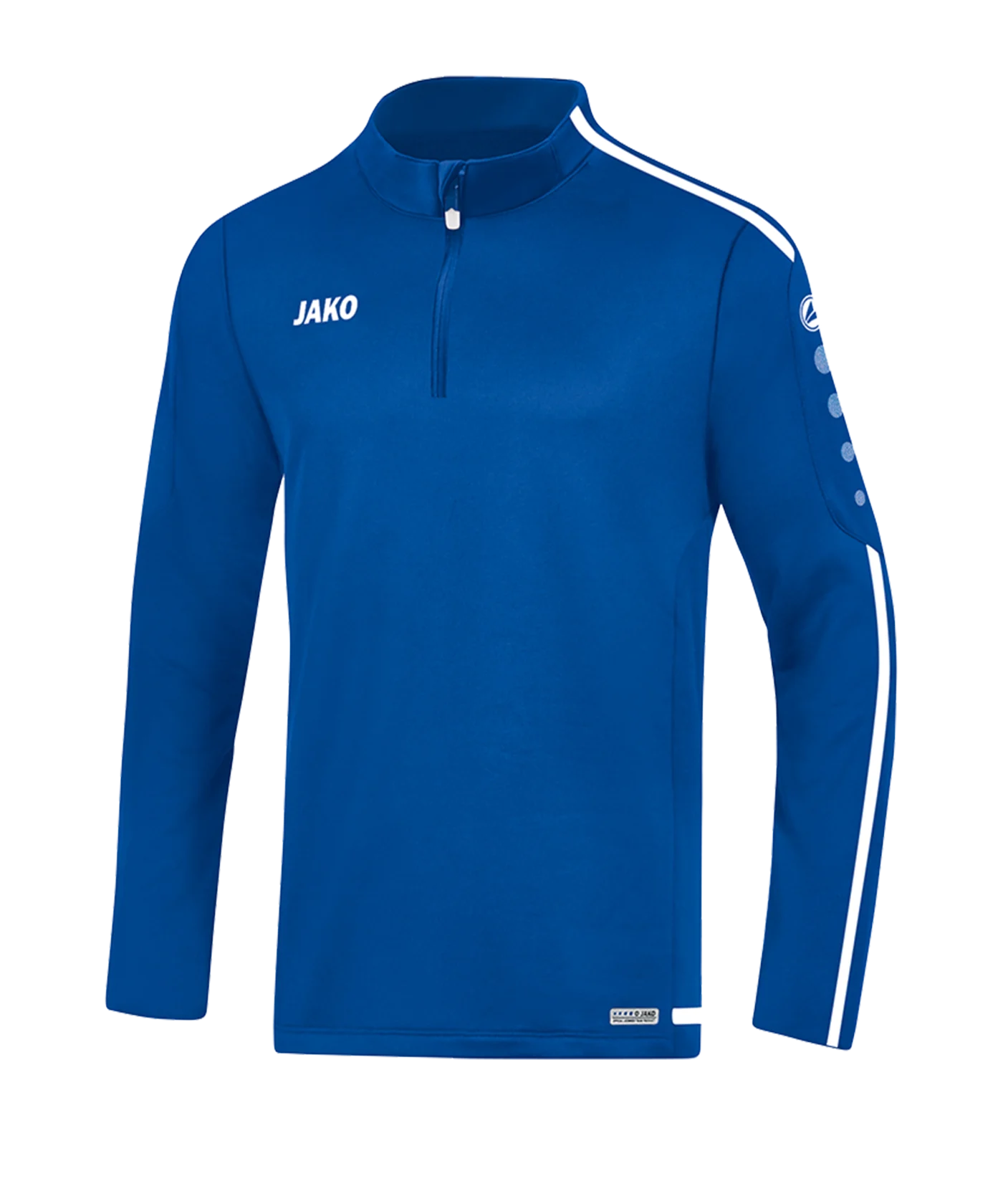 JAKO Striker 2.0 Ziptop Blau Weiss F04