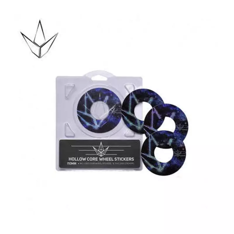 Autocollant Roue Trottinette BLUNT 120mm Hollow Galaxy