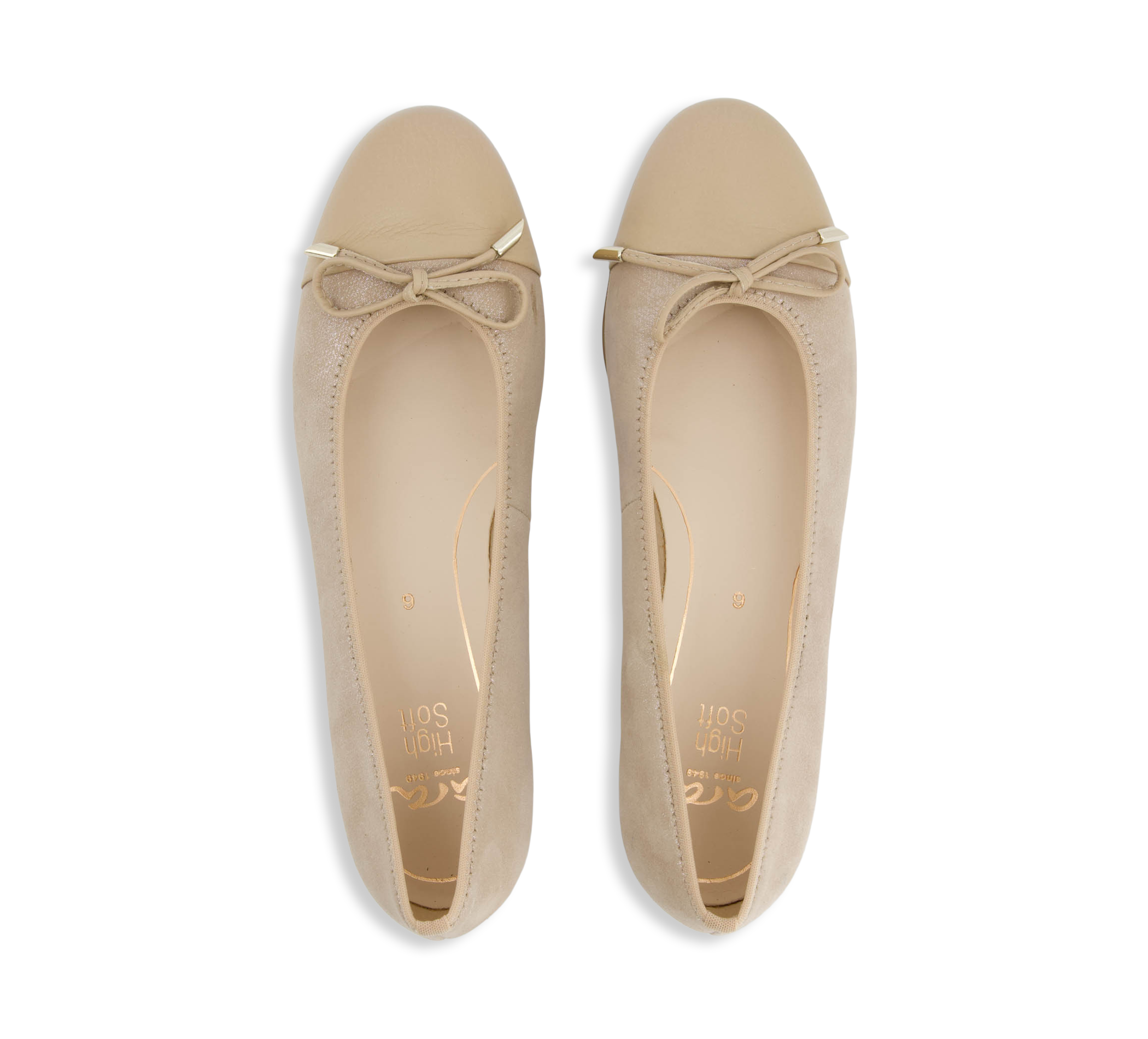 Ara Bari - Ballerinas beige/taupe