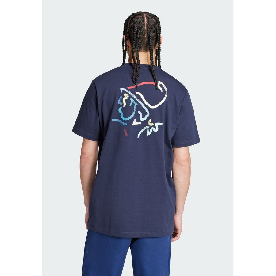 Adidas Original T-shirt graphique Ajax Amsterdam Seasonal