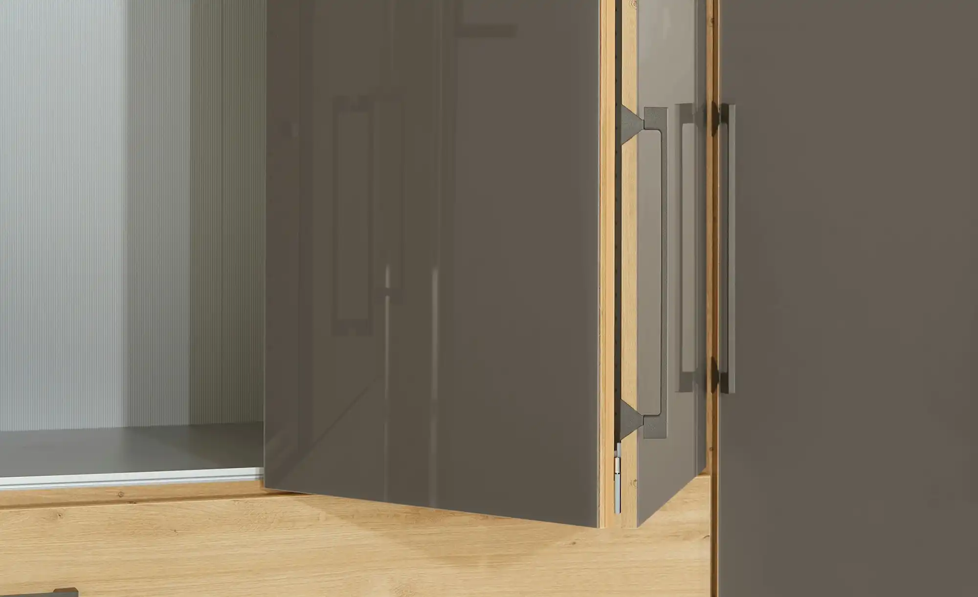 Gleittürenschrank mit Panoramaöffnung Marlon