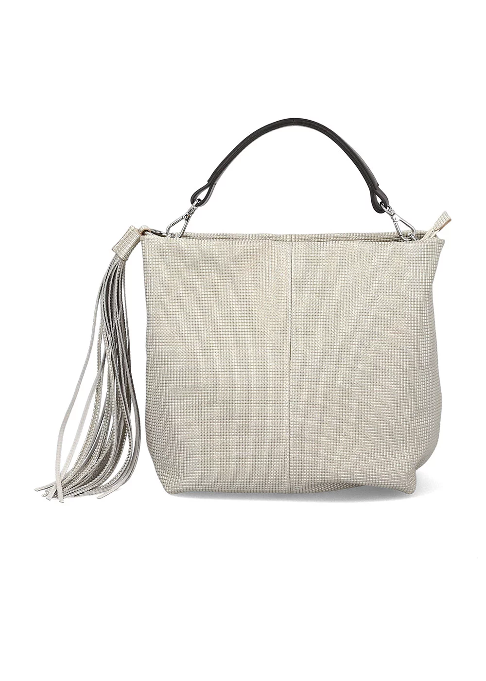BESACE TASSEL SISKIYOU VELOURS METALLISE