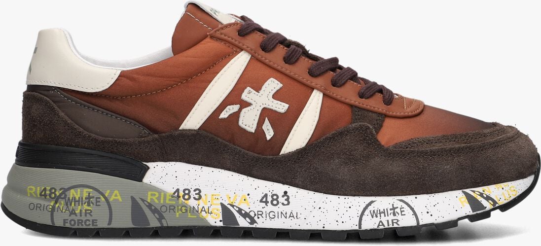 PREMIATA bruine premiata lage sneakers landeck