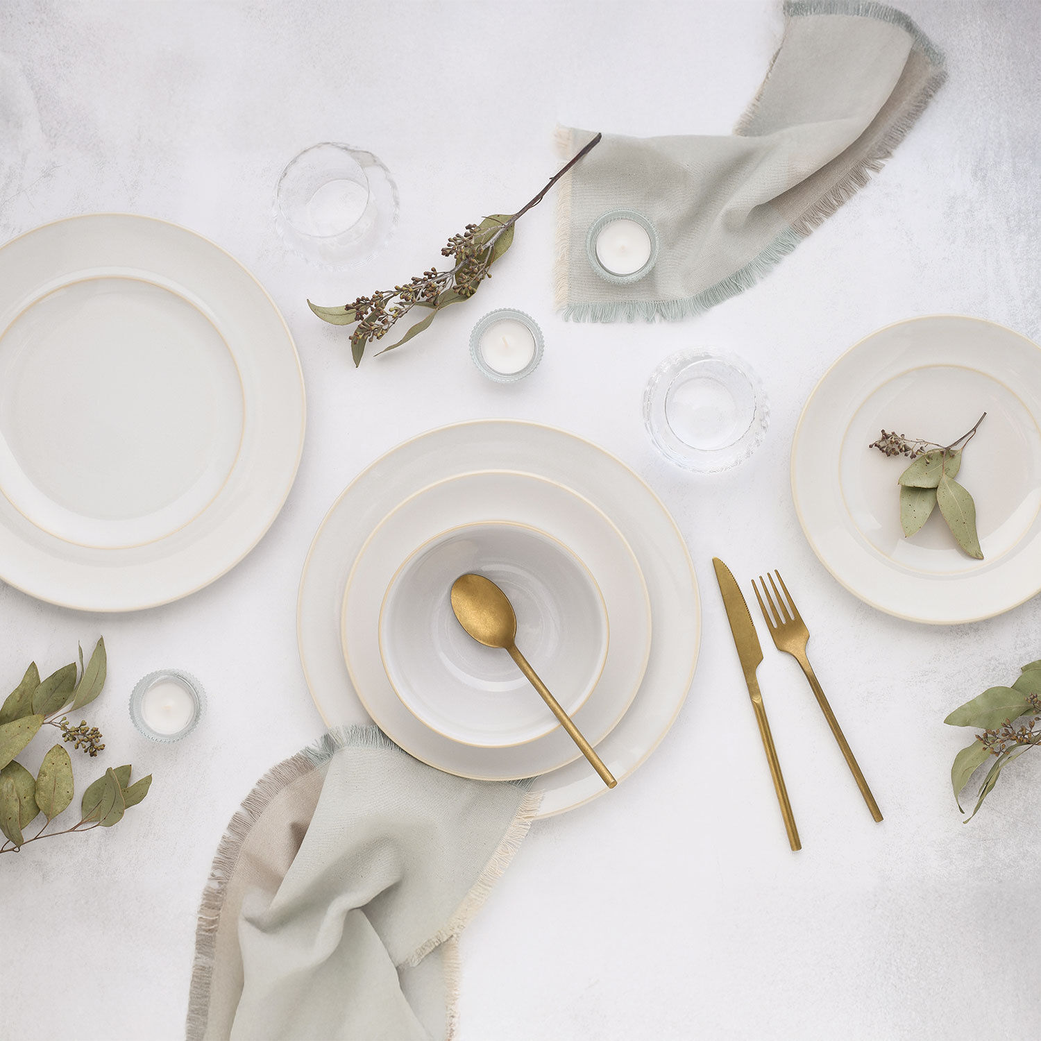 Teller–Set Antique, 12–teilig