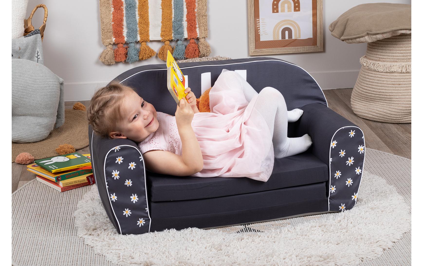 Kindersofa «Lucky bear»Ausklappbares Kindersofa